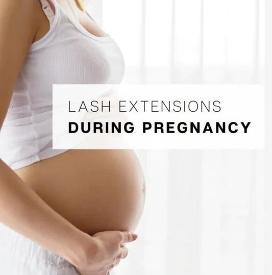 Eyelash Extension Application for Pregnant Women: Safe and Stunning Pregnancy Pampering. - Invidious Lashes