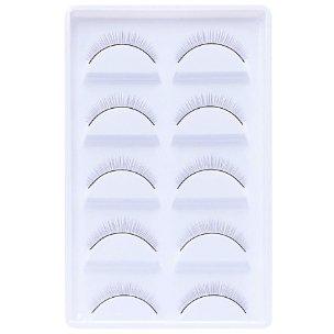 Practice Eyelash Strips, designed for training and perfecting lash extension techniques, featuring pre-made strips for easy application and practice of various lash styles.